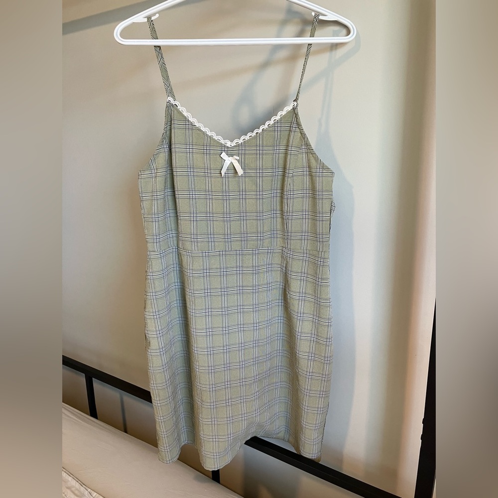 Plaid dress
